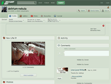 Tablet Screenshot of delirium-nebula.deviantart.com