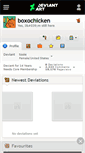 Mobile Screenshot of boxochicken.deviantart.com