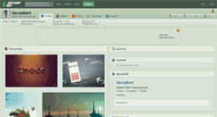 Desktop Screenshot of harutalbert.deviantart.com