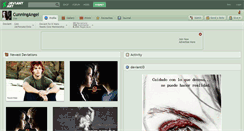 Desktop Screenshot of cunningangel.deviantart.com