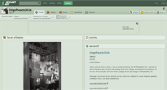 Desktop Screenshot of kingofhearts3026.deviantart.com