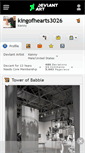 Mobile Screenshot of kingofhearts3026.deviantart.com