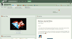 Desktop Screenshot of juliomarcelo.deviantart.com