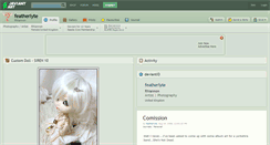 Desktop Screenshot of featherlyte.deviantart.com