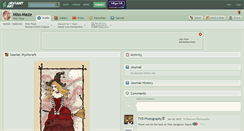 Desktop Screenshot of miss-maze.deviantart.com