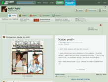 Tablet Screenshot of aniki-yoshi.deviantart.com