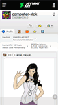 Mobile Screenshot of computer-sick.deviantart.com