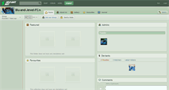 Desktop Screenshot of blu-and-jewel-fc.deviantart.com