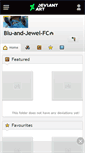 Mobile Screenshot of blu-and-jewel-fc.deviantart.com