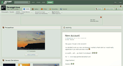 Desktop Screenshot of devangel-love.deviantart.com