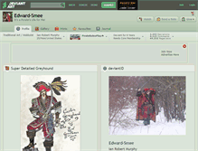 Tablet Screenshot of edward-smee.deviantart.com