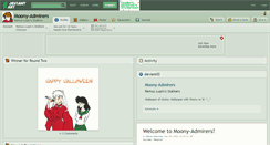 Desktop Screenshot of moony-admirers.deviantart.com