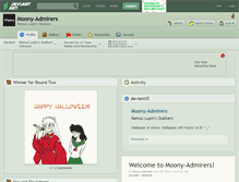 Tablet Screenshot of moony-admirers.deviantart.com