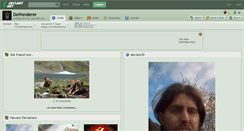 Desktop Screenshot of dawonderer.deviantart.com