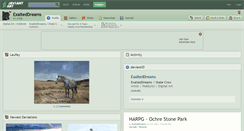 Desktop Screenshot of exalteddreams.deviantart.com