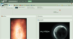 Desktop Screenshot of flytch.deviantart.com