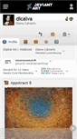 Mobile Screenshot of dicalva.deviantart.com