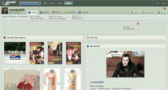 Desktop Screenshot of cromley009.deviantart.com