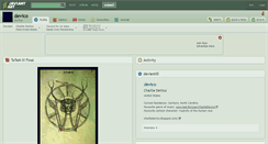 Desktop Screenshot of devico.deviantart.com