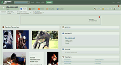 Desktop Screenshot of oo-mimi-oo.deviantart.com