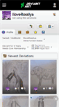 Mobile Screenshot of iloverossiya.deviantart.com