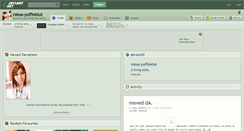 Desktop Screenshot of niesa-yuffiekiut.deviantart.com