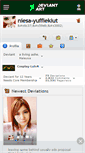 Mobile Screenshot of niesa-yuffiekiut.deviantart.com