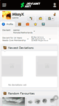Mobile Screenshot of missyx.deviantart.com