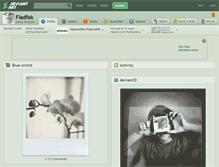 Tablet Screenshot of fladfisk.deviantart.com