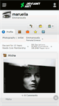 Mobile Screenshot of maruella.deviantart.com