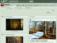 Tablet Screenshot of jchanders.deviantart.com
