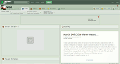Desktop Screenshot of failkat.deviantart.com