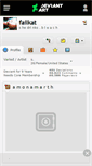 Mobile Screenshot of failkat.deviantart.com