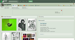 Desktop Screenshot of leavinghope.deviantart.com