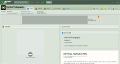 Desktop Screenshot of painfulphotography.deviantart.com