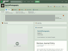 Tablet Screenshot of painfulphotography.deviantart.com