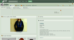 Desktop Screenshot of emilijoy.deviantart.com