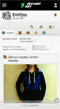Mobile Screenshot of emilijoy.deviantart.com