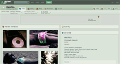 Desktop Screenshot of macvista.deviantart.com