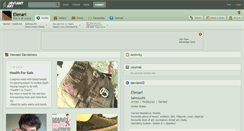 Desktop Screenshot of elenari.deviantart.com