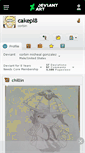 Mobile Screenshot of cakepl8.deviantart.com