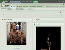 Tablet Screenshot of bevels.deviantart.com