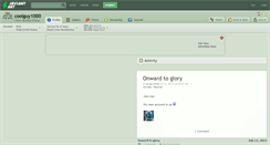 Desktop Screenshot of coolguy1000.deviantart.com
