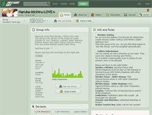 Tablet Screenshot of haruka-michiru-love.deviantart.com