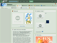 Tablet Screenshot of felarya.deviantart.com