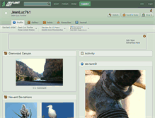 Tablet Screenshot of jeanluc761.deviantart.com