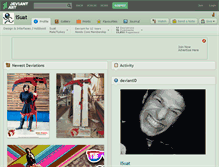 Tablet Screenshot of isuat.deviantart.com