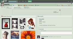 Desktop Screenshot of daeg-niht.deviantart.com