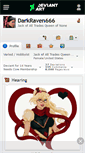 Mobile Screenshot of darkraven666.deviantart.com