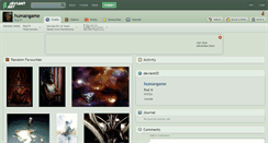 Desktop Screenshot of humangame.deviantart.com